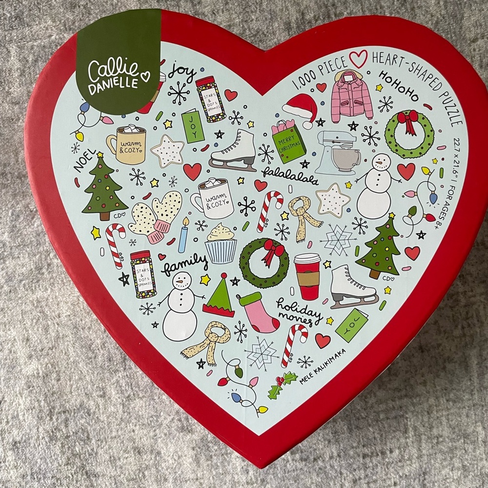 Callie Danielle 1,000 piece Christmas jigsaw puzzle
